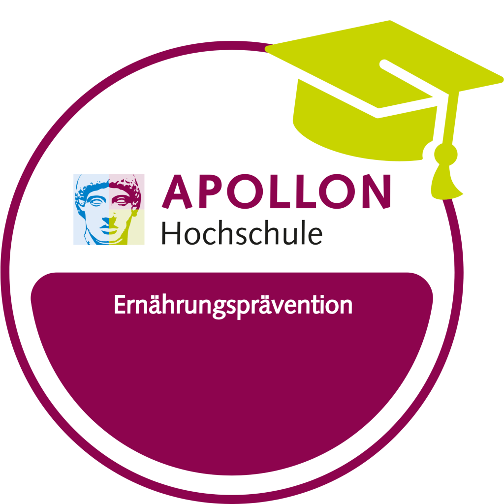 Apollon Hochschule Badge Ernährungsprävention Dirk Oefele 